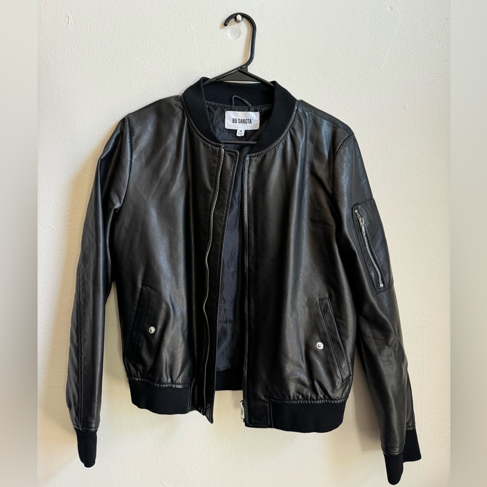 BB Dakota by Steve Madden Medium Leather Jacket
